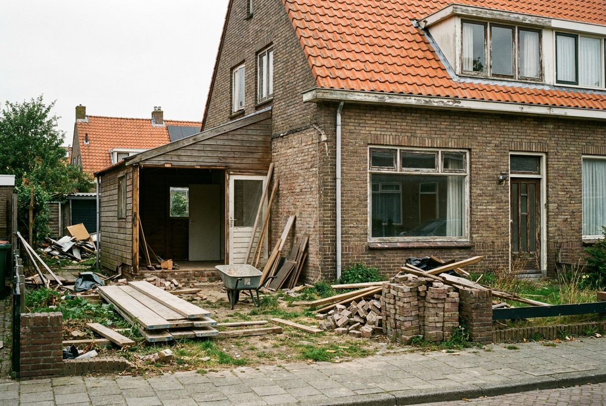 Foto bij het onderwerp bouwen zonder vergunning