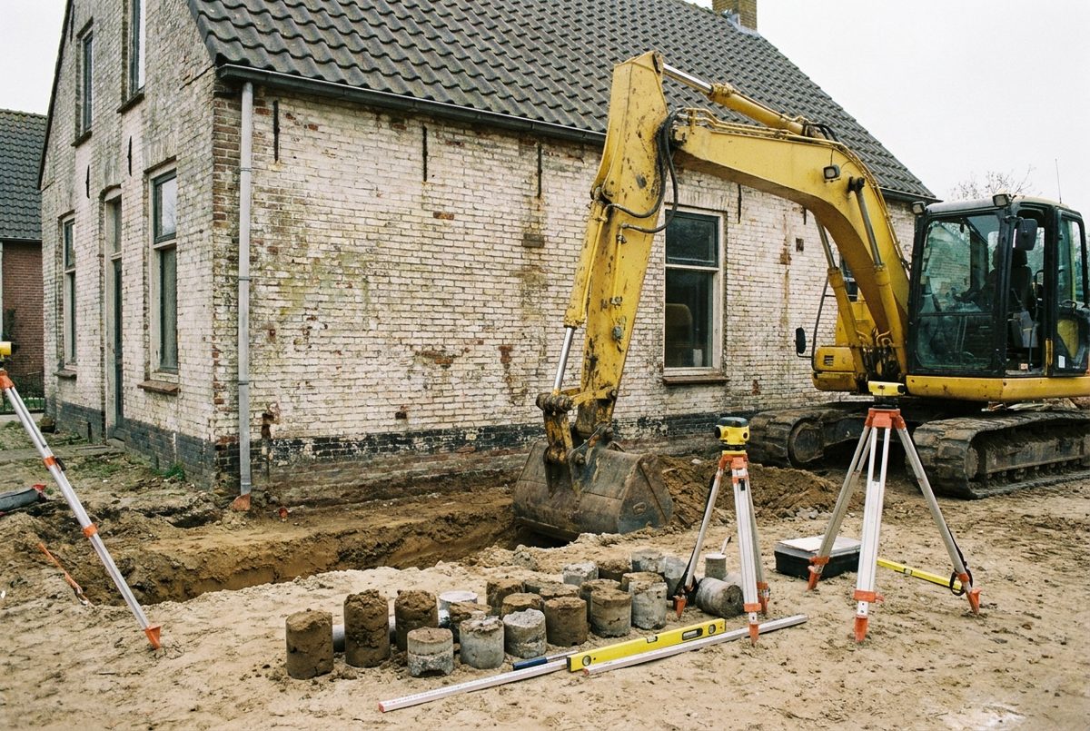 Foto bij het onderwerp funderingsonderzoek
