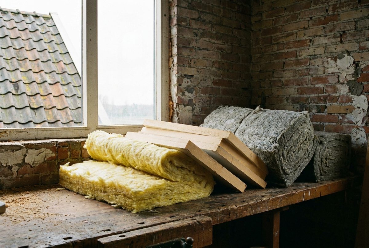 Foto bij het onderwerp isolatiematerialen vergelijken voor dak, muur en vloer